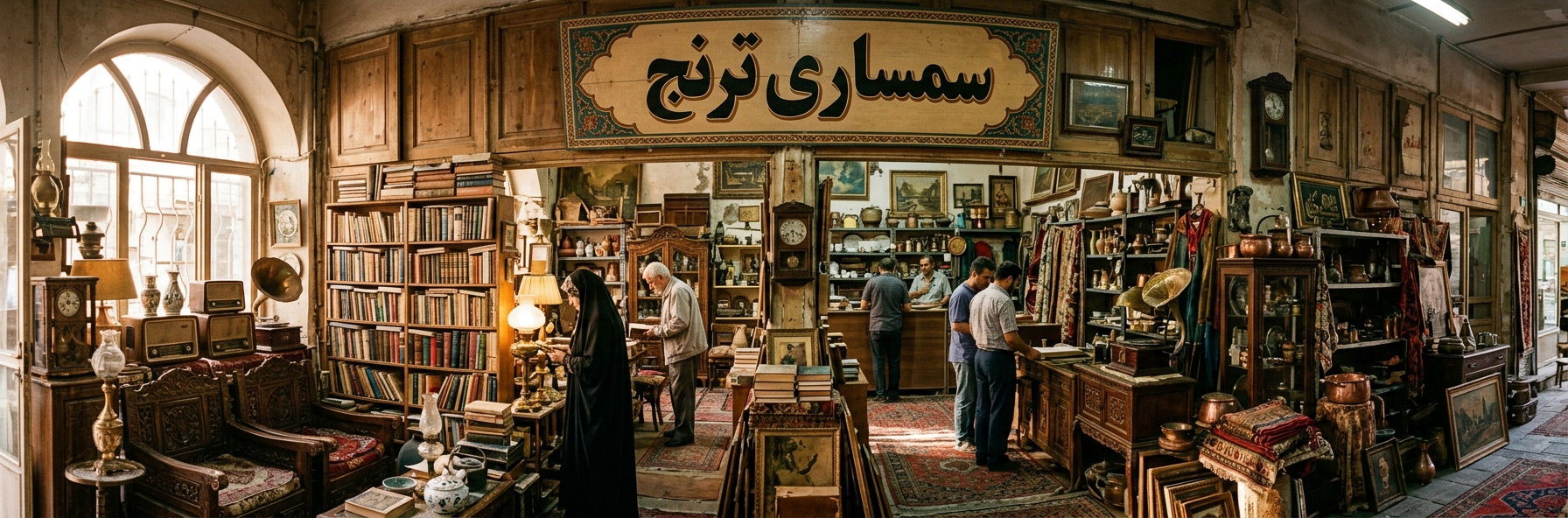 خرید لوازم دست دوم سمساری ترنج